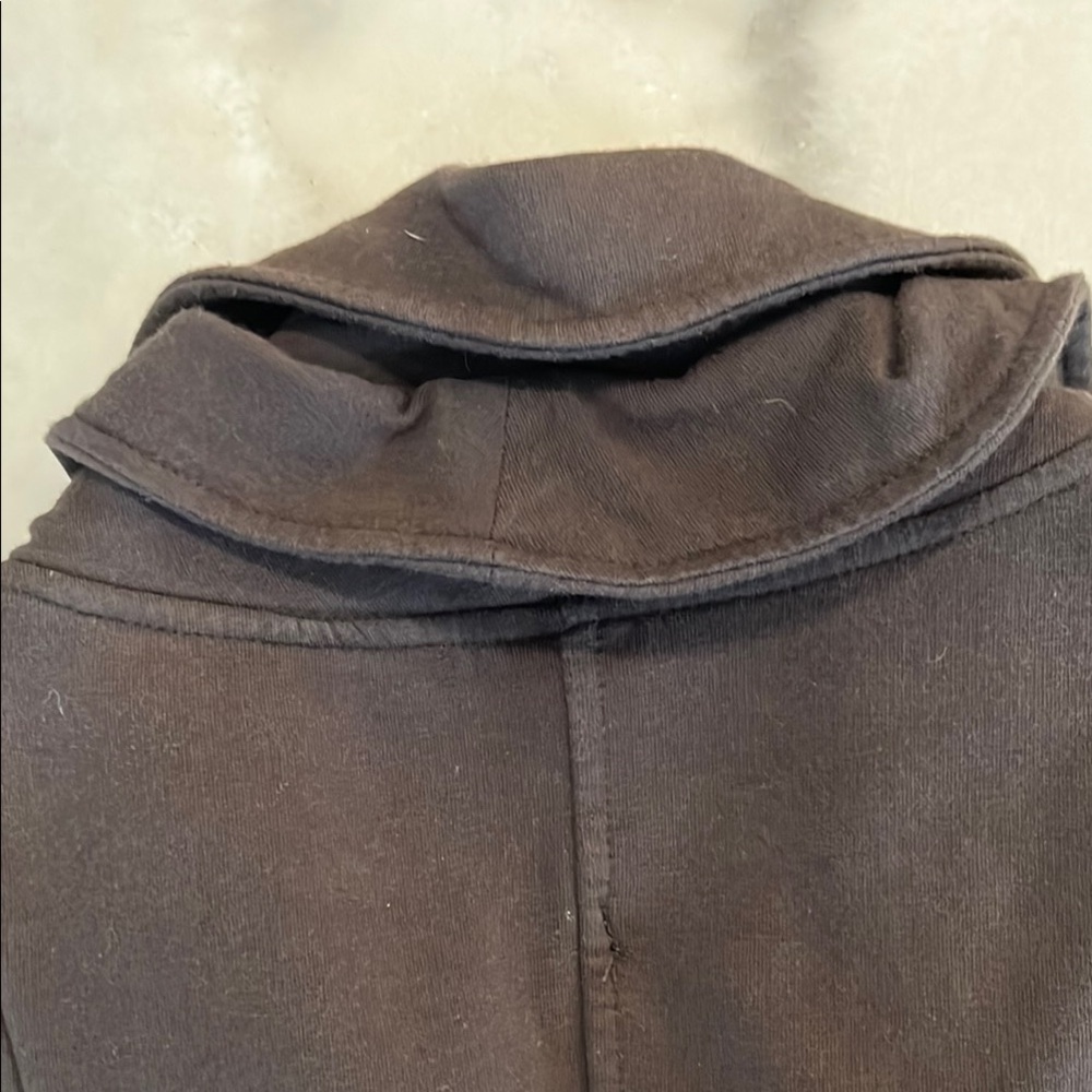 🎈Style & Co Ruffled Brown Blazer🎁Fill a Box for $20 up to 5lbs Sale 📦 - Picture 4 of 7